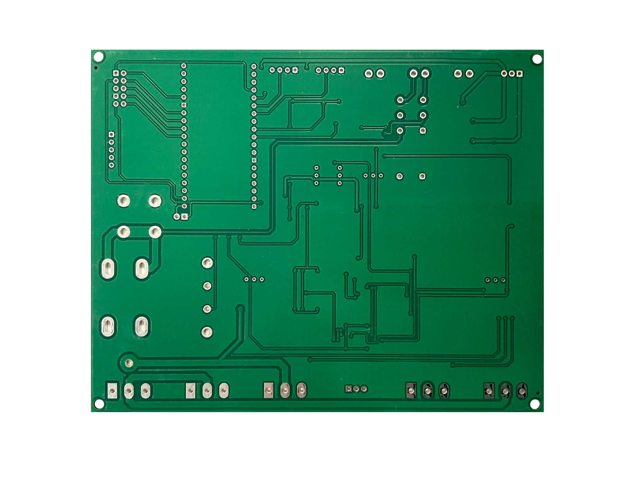 Back photo of the PCB